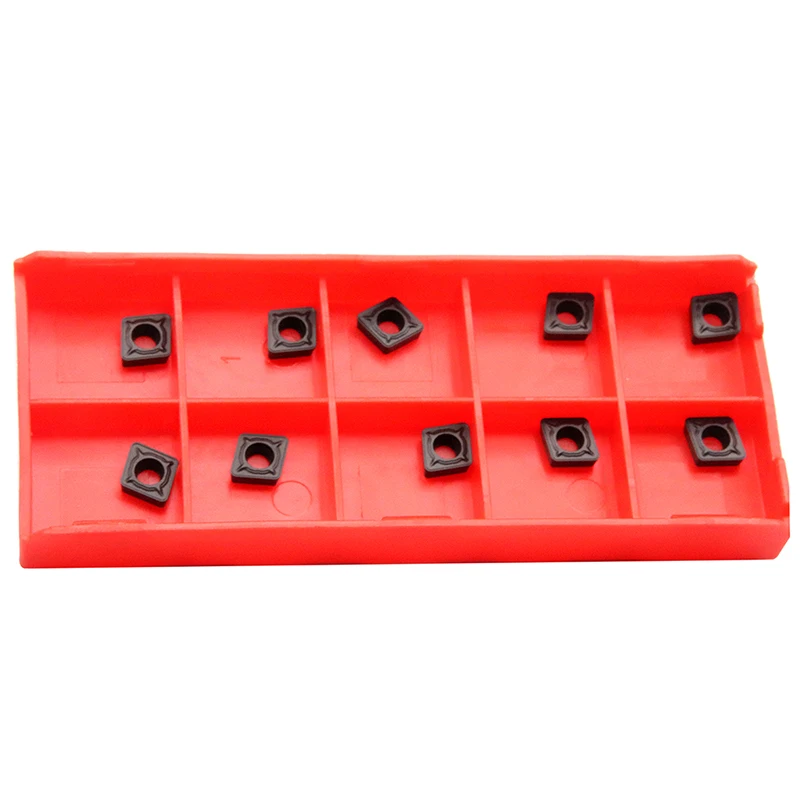 Ferramenta de rotação interna de alta qualidade, ferramenta de corte de torno cnc ccmt060204 tm pc4125 para aço, inserções de metal duro com 10 peças