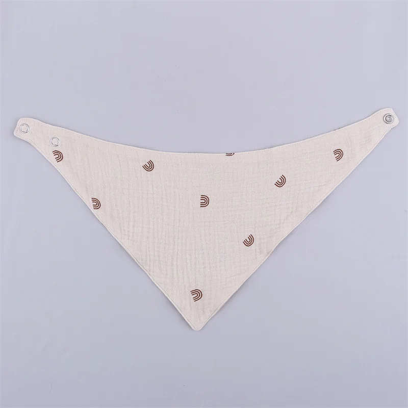 1 Pc Soild Color Baby Bibs Triangle Saliva Towel Kids Portable Burp Cloth Baby Boys Girls Feeding Apron Newborn Accessories