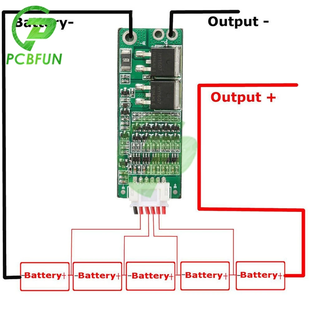 1S 2S 3S 4S 5S 6S 2,5 EINE 3A 15A 25A 30A Li-Ion Lithium-batterie 18650 Ladegerät Schutz Bord 3,7 V 7,4 V PCB BMS Für Lipo Batterie