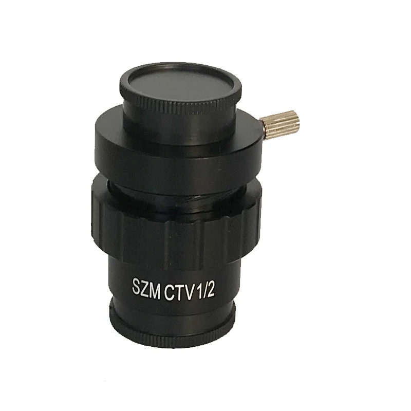 0.3X 0.5X C-Mount Lens SZM CTV1/2 1/3 1X Adapter For Trinocular Stereo Microscope Video Camera