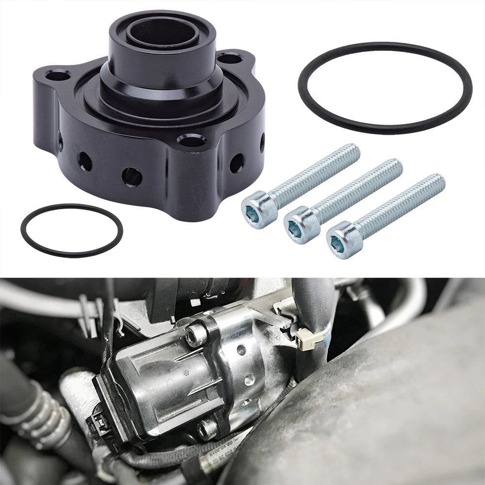 New Aluminum black turbo blow off valve bov sound Adaptor for Mercedes A180, A250, CLA 250 & GLA 250  FMSPMER