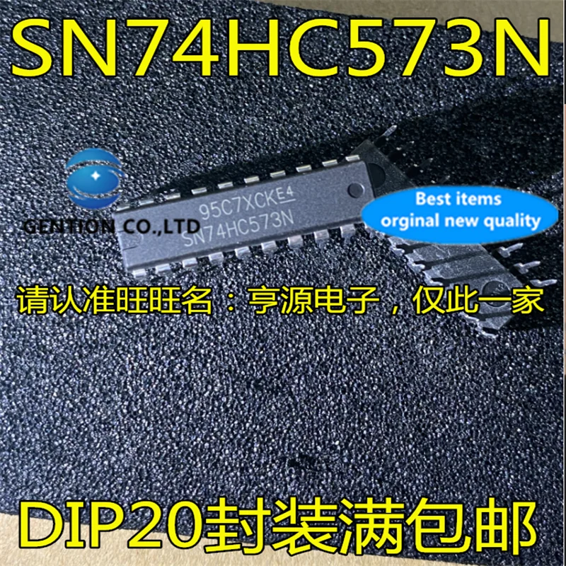 

10Pcs SN74HC573 SN74HC573N 74HC573 DIP-20 in stock 100% new and original