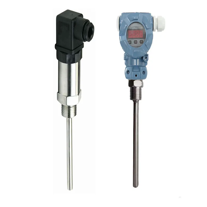 Transmissor de temperatura integrado plug-in G1/4 G1/2 com sensor de temperatura de exibição