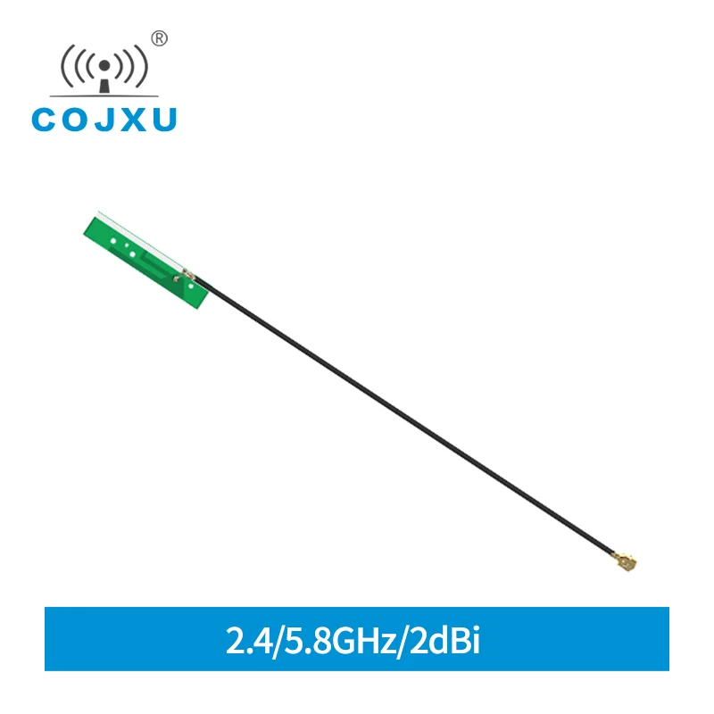 PCB Built In Antenna 2.4GHz 5.8GHz 2dBi IPEX Interface TXWF-PCB-4008 Omnidirectional Small Size Antennas Self-adhesive