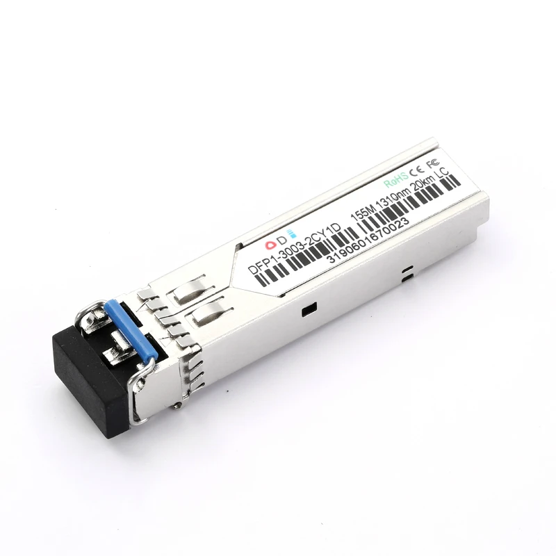 Module optique de transition, émetteur-récepteur SFP, OEM & ODM 155m 1310nm 20km Compatible SFP