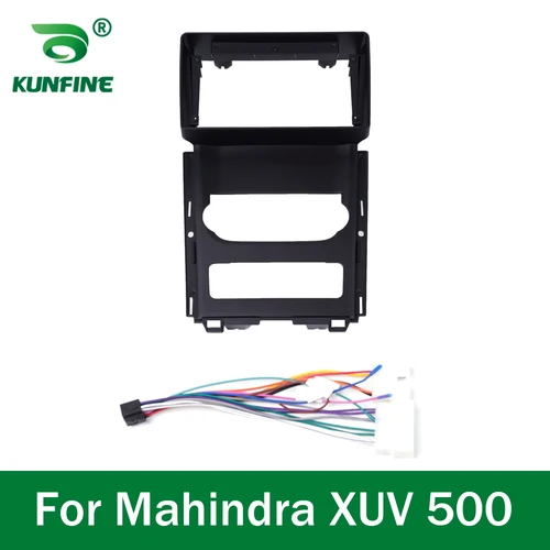 Imagen 1 del producto Radio Estéreo con GPS para coche, unidad principal de salpicadero con marco de Panel, 2DIN, 9 pulgadas, para Mahindra XUV 500