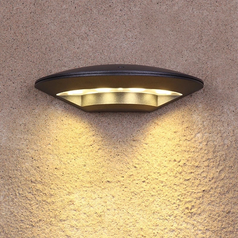 Nordic Minimalist Wall Lamp Outdoor Waterproof Courtyard Lamp Villa Garden Balcony Aisle Lamp Landscape Exterior Wall Light