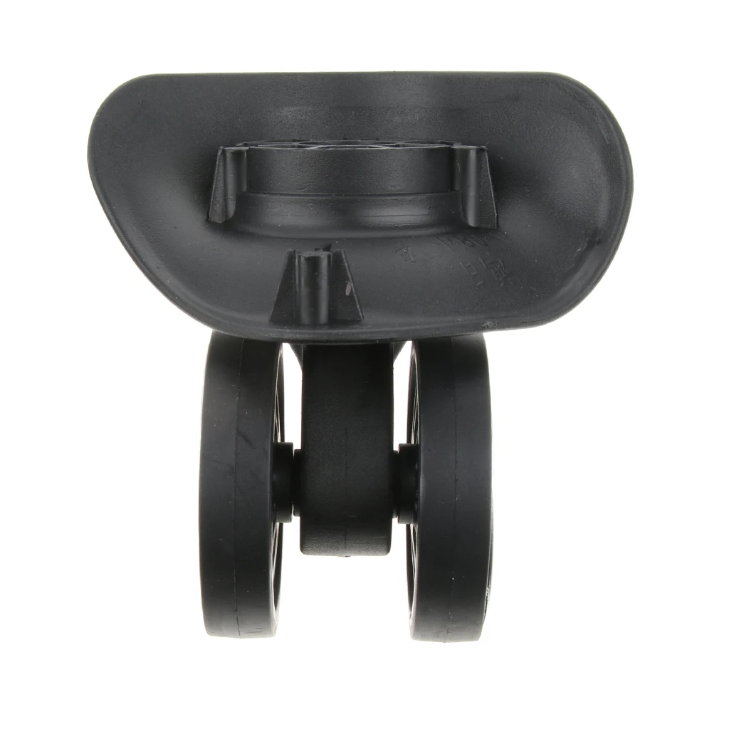 2 Pieces Replacement A01 Left and Right Wheels Luggage 360 Degree Swivel Mute Suitcase Casters Trolley Repair Accessory