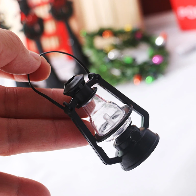 1PC 1:12 Miniature Kerosene Lantern Dollhouse Furniture Accessories Mini Living Room Scene Ornaments Kids Toys Gifts