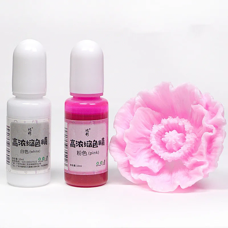 10Ml Nhựa Dính Sắc Tố Tự Làm Lỏng Chất Tạo Màu Nhuộm Sắc Tố Cho Trang Sức Nhựa Chống Uv Khuôn Bộ Bộ 14 Màu