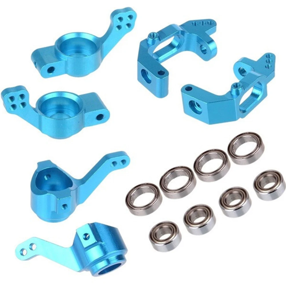 HSP 1/10 Aluminum alloy Steering combination Upgrade kit 102010 102011 102012 102068 Ball Bearing For 94123 94111 94107 94170