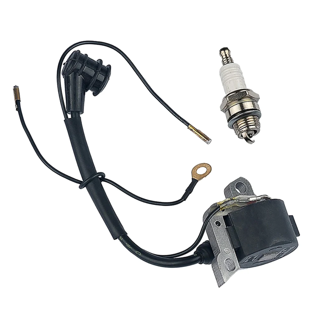 Spark Plug with Ignition Coil Set for STIHL Replacement Part #0000 400 1300