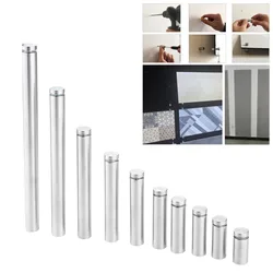 10Pcs/lot 19mm Stainless Steel Advertisement Standoffs Bolts Pin Nails Billboard Fixing Screws Hardware Glass Clamps Fasteners