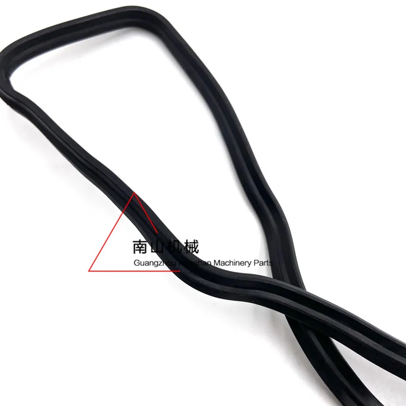 Free shipping Kubota V2403/2203/4D87 engine valve cover rubber strip rubber pad excavator parts