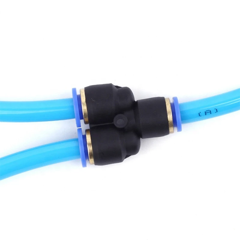 Raccordi per tubi pneumatici da 4MM a 12MM raccordi per tubi aria rapida tubo dell'acqua Push-In raccordo rapido PY/PU/PV/PE/HVFF/LSA