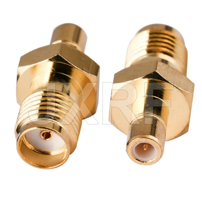 JXRF Stecker 2PCS SMA Männlich Weiblich auf SMA SMB MCX MMCX CRC9 TS9 Männlich Weiblich RF Adapter – Detail 8