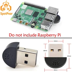 Микрофон Raspberry Pi Mini USB с бесплатным Драйвером