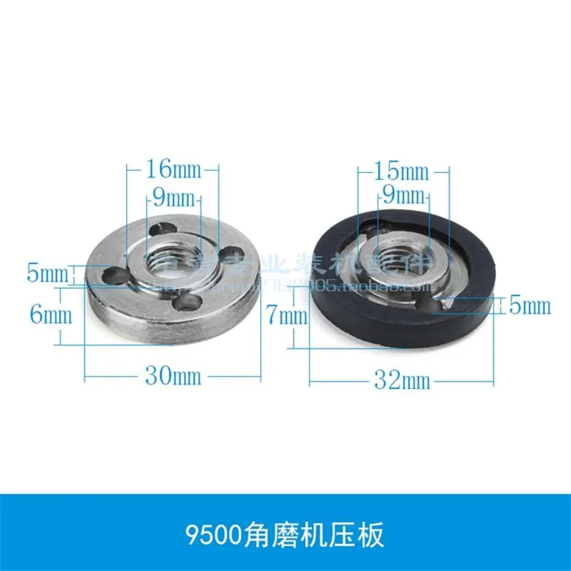 Máy Mài Góc Áp Tấm Thích Hợp Cho Makita 9500 Máy Mài Góc Phụ Kiện (1 Đôi)