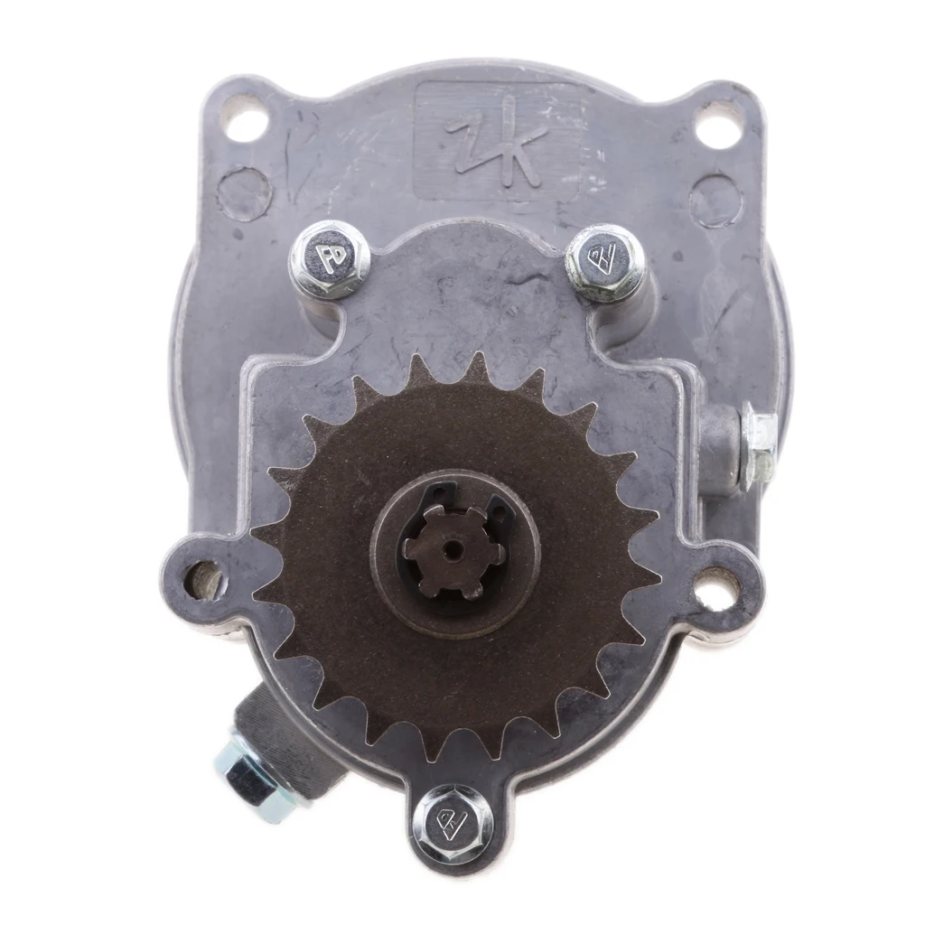 Motorcycle Transmission Gear Box For 49CC 2-Stroke/4-Stroke Engine Mini Pocket Bike ATV PetrolScooter Chopper Aluminum Alloy