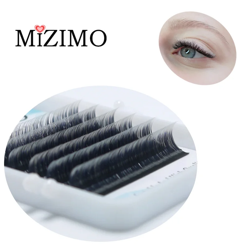 New black and white two-color eyelash handmade artificial mink hair personalized flower eyelash extension tool