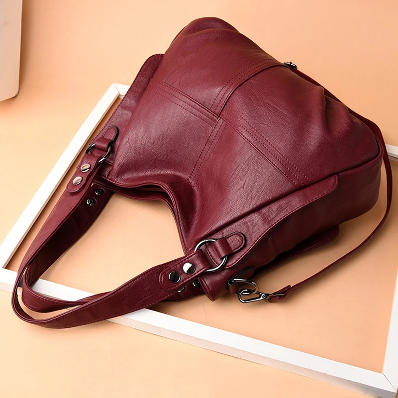 LANYIBAIGE Luxury Designer Handbags High Quality Soft Leather Bags Ladies Corssbody Hand Bags For Women Shoulder Bag Bolsas