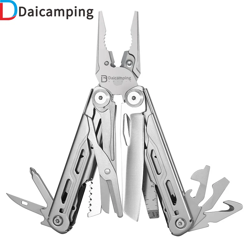 Daicamping DL10 Emergency Plier Folding Knife Multitool Tactical Clamp Combination Survival Gear Clip Multifunctional Multi Tool