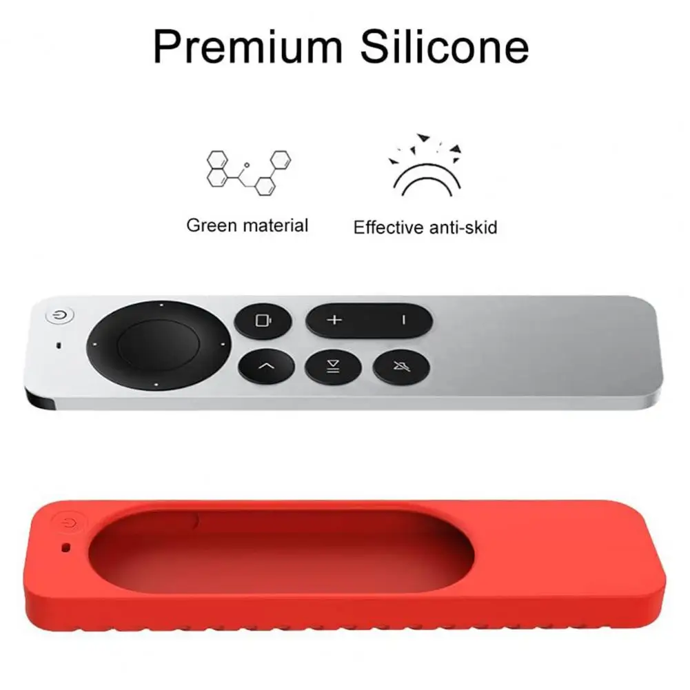 Home Remote Control Protective Case For Apple TV 4K 2021 Dustproof Protector Durable Silicone Dwaterproof Cover New