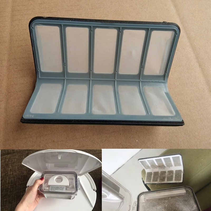 Red de prefiltro primario para Robot aspirador Midea VCR03, accesorios de piezas de filtro, 1 unidad