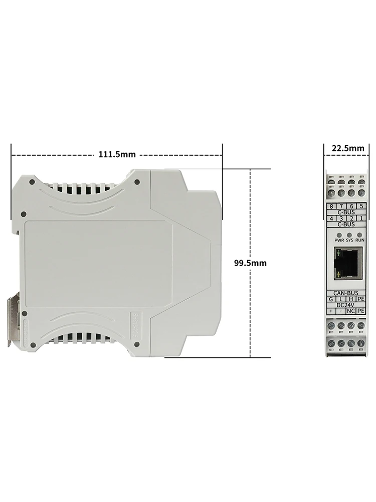 GCAN Converter Gateway Can Use Openpcs Software To Program The Bus Gateway Module Support 5 Plc Programming Languages