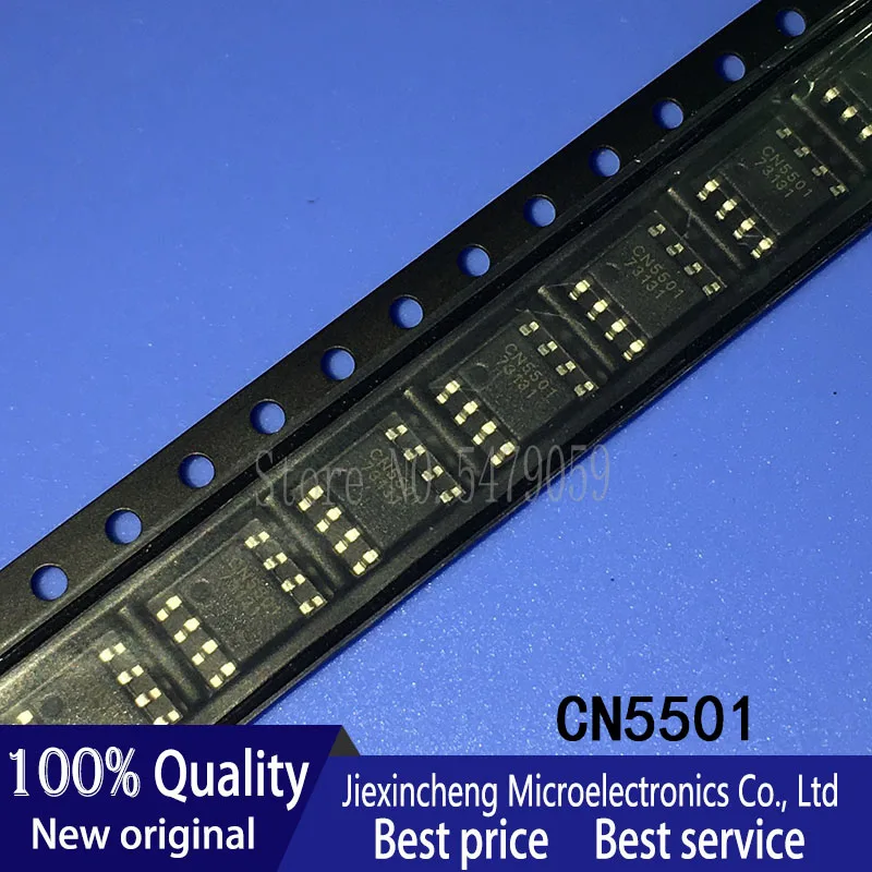 10PCS CN5501 AM4599C-T1-PF 4599C AO4409 4409 IRF7424TRPBF F7424 NCE55P05S SOP8 New original