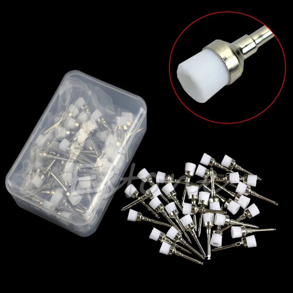 500Pcs Bowl Shape Dental Prophy Brush New Nylon Polishing Brush