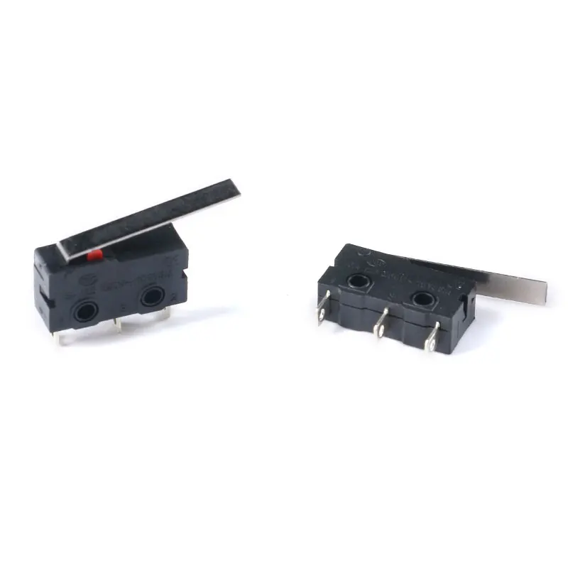 5PCS Micro Switch 2/3Pin NO/NC Mini Limit Switch 5A 250VAC KW11-3Z Roller Arc lever Snap Action Push Micro switches