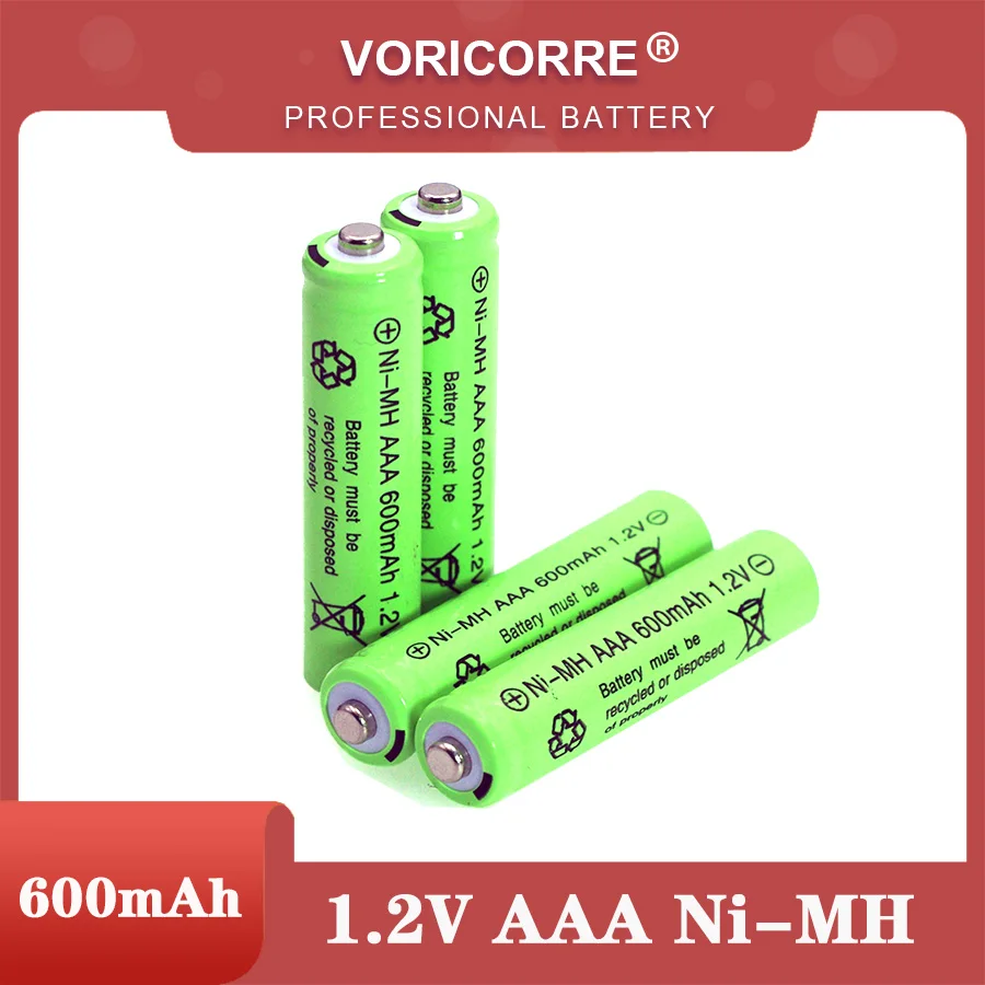 1.2v NI-MH AAA baterie 600mAh akumulator nimh 1.2V Ni-Mh aaa do zabawek elektrycznych zdalnie sterowanym samochodowym RC ues