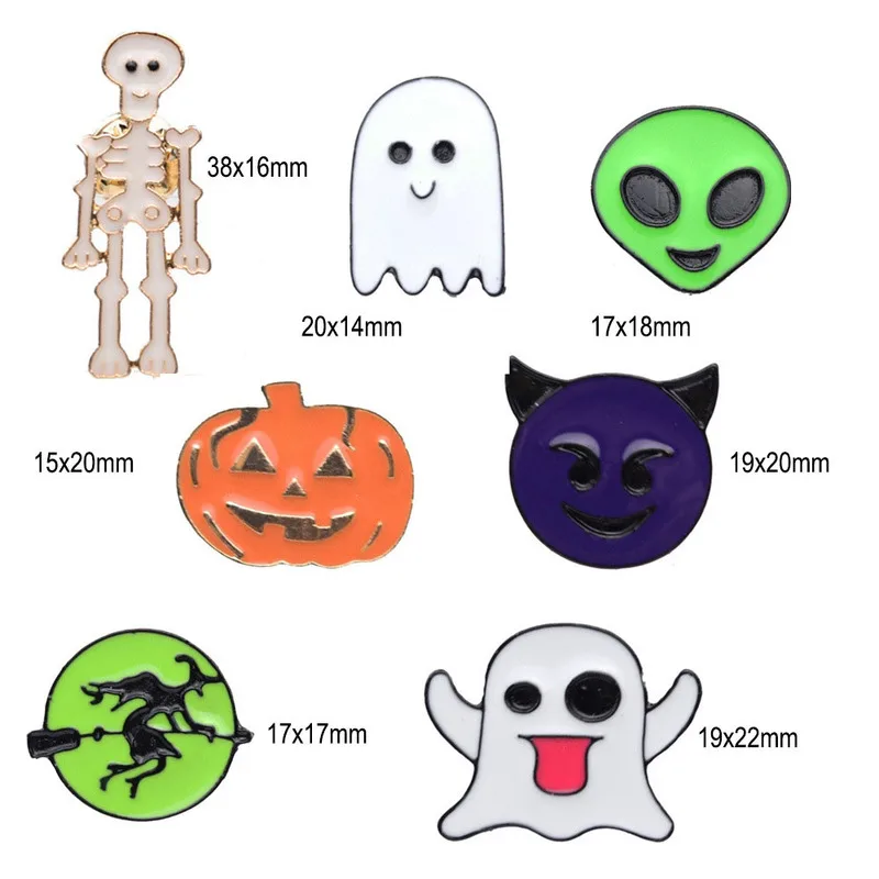 Ghost Alien Pin Cute Ghost Monster Alien Badge Brooch Lapel Pin Cartoon Jewelry Gift Brooches