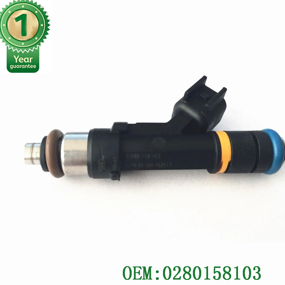 4 x FUEL INJECTOR NOZZLE INJECTION Flow Matched Fuel Injector  2006-2012 for Mazda 2.0 2.3 0280158103 0 280 158 103