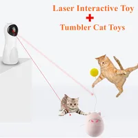 Vaso láser giratorio automático para gatos