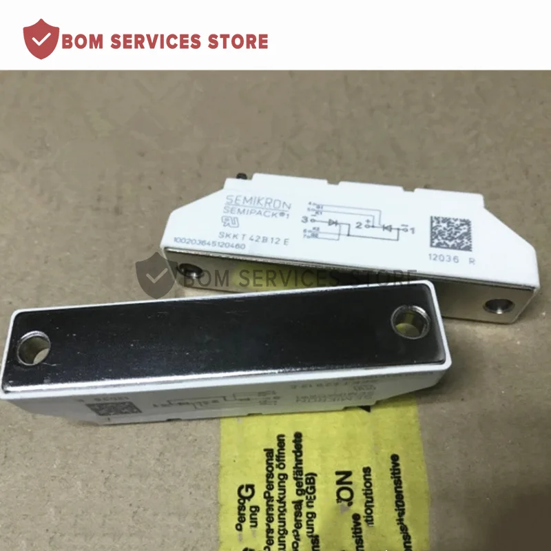 SKKT42B16E SKKT42B14E SKKT42B12E SKKT42B08E SKKT42/12E SKKT42/14E SKKT42/16E MÓDULO IGBT TIRISTOR ORIGINAL 100% NOVO
