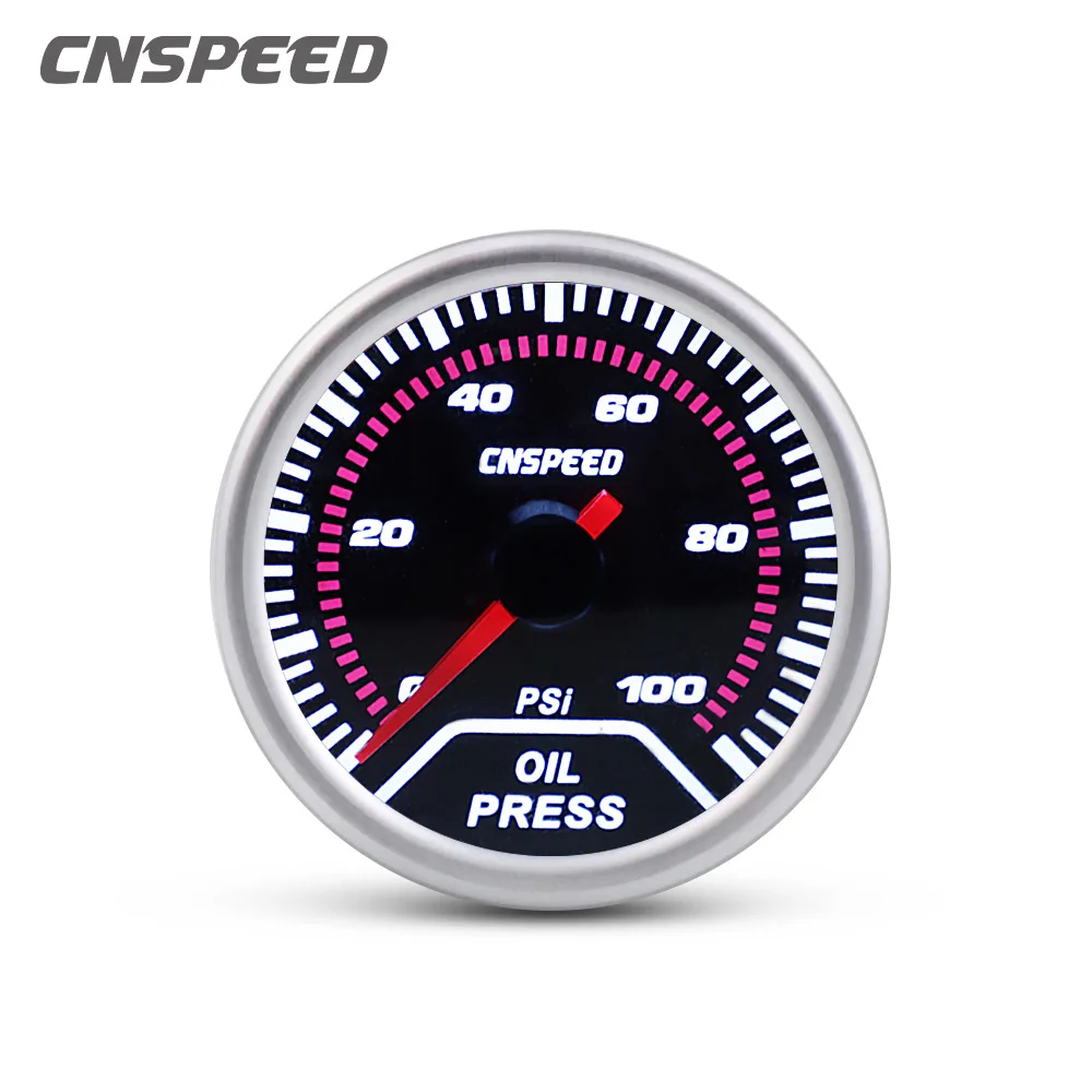 2" 52mm Car Turbo Boost Gauge Bar Psi Water Temperature Gauge Sensor Oil Temp Oil Press Meter Voltmeter Tachometer image 3