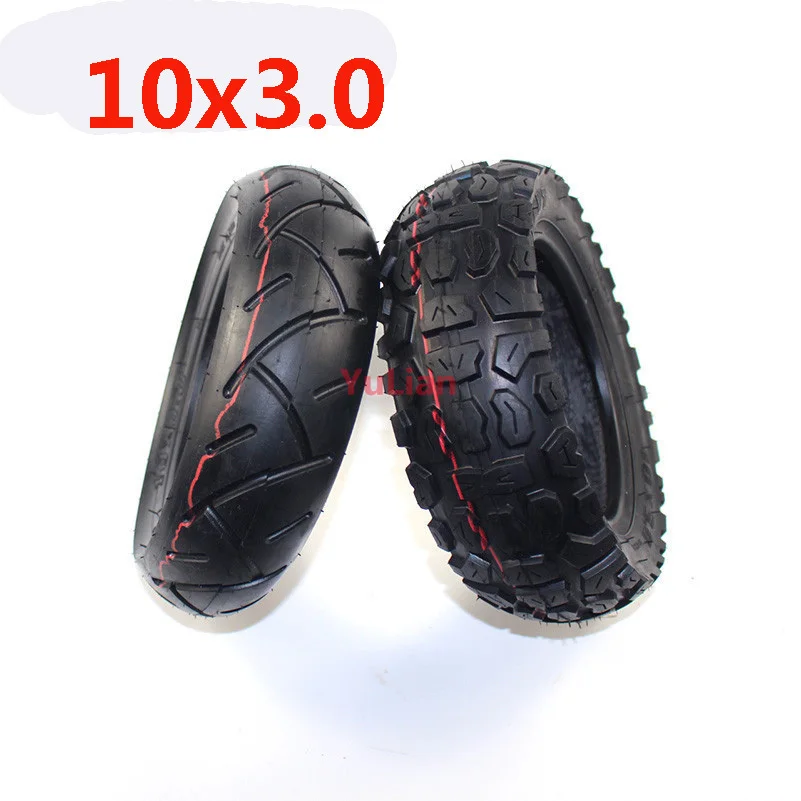 

10x3.0 Inner Outer Tyre / Tubeless Tire for KUGOO M4 PRO Electric Scooter Wheel 10'' Folding Electric Scooter Wheel Tire 10*3.0