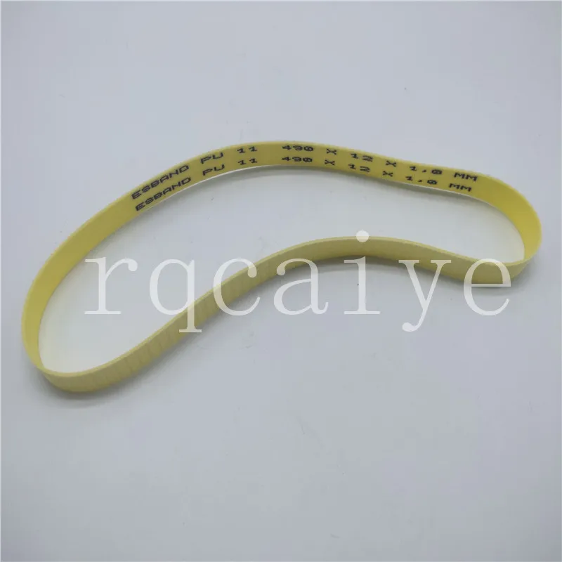 1 Piece Belt Size 490x12x1mm Import quality GTO46 GTO52 R600 Prinitng Powder Belt