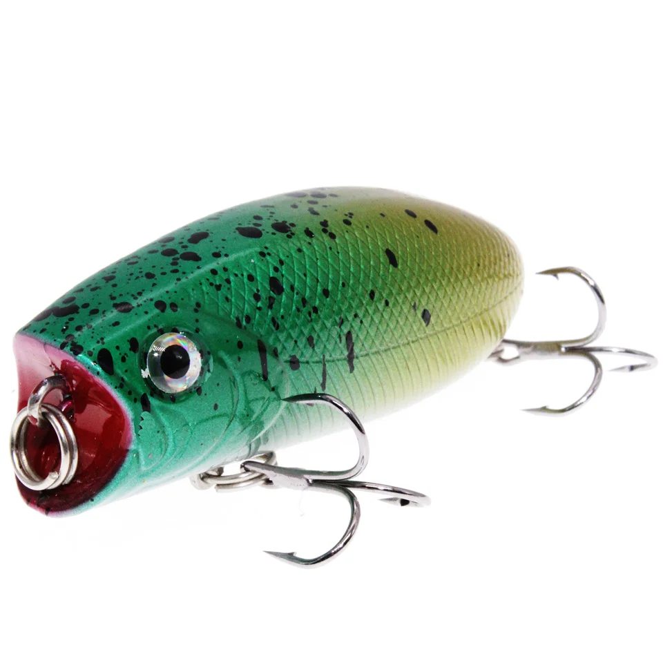 1PCS Minnow Fishing Lure 55mm 10g Topwater Hard Bait Wobbler Jig Bait Crankbait Carp Striped bass Pesca Fishing tackle SwimBait