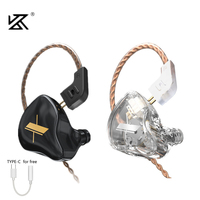 KZ EDX 1DD Dynamic Earphones HIFI Bass Earbuds In Ear Monitor Earphones Sport Noise Cancelling Headset KZ ZST X ED12 ZSX ZSN PRO