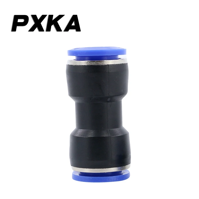 2PCS PU Tracheal Quick Joint 6 Hose 16 Straight 12 Quick Insert 14 Variable Diameter 8mm to 10 Butt Two Way