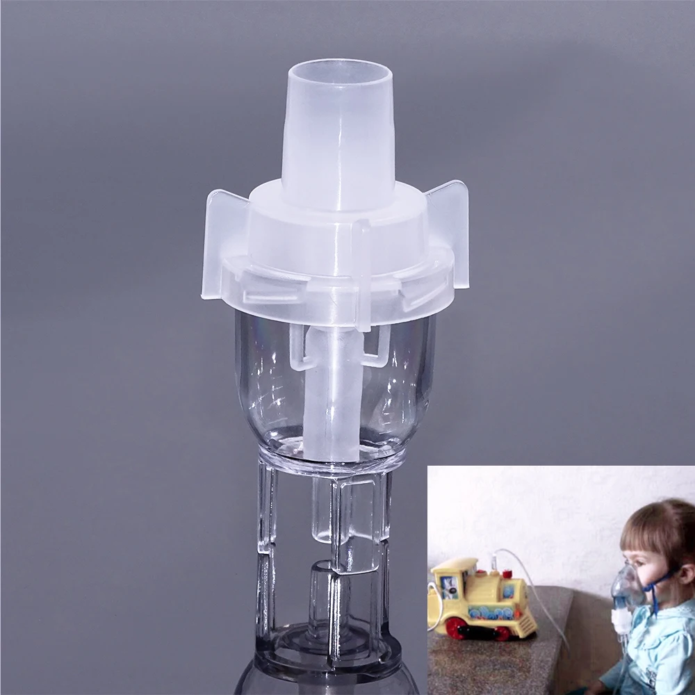 Nebulizer Health Care Inhaler Cup Parts Medicine Tank Compressor Nebulizer Accessory Asthma Inhaler Atomized Spray Injector