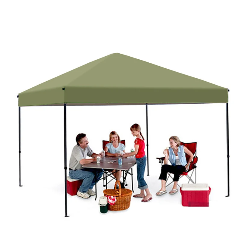 Automatic Four-Corner Awning Camping Tent, Sunscreen, Rainproof Pergola, Advertising Shed, Gazebo, 5-8 Person, 3*3*2.8m