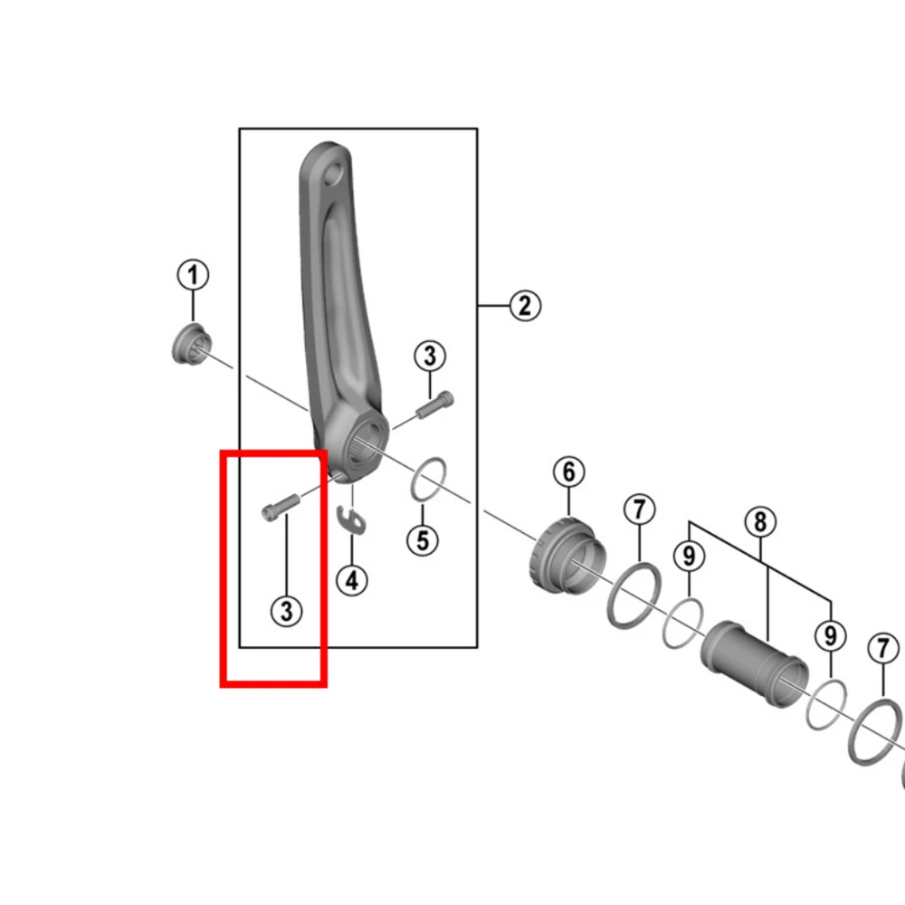 SHIMANO lewy korba zacisk śruby z podkładką Y1GS21000 Y1E512000 Y1E512100 Y1GS00030 Y1KS98030