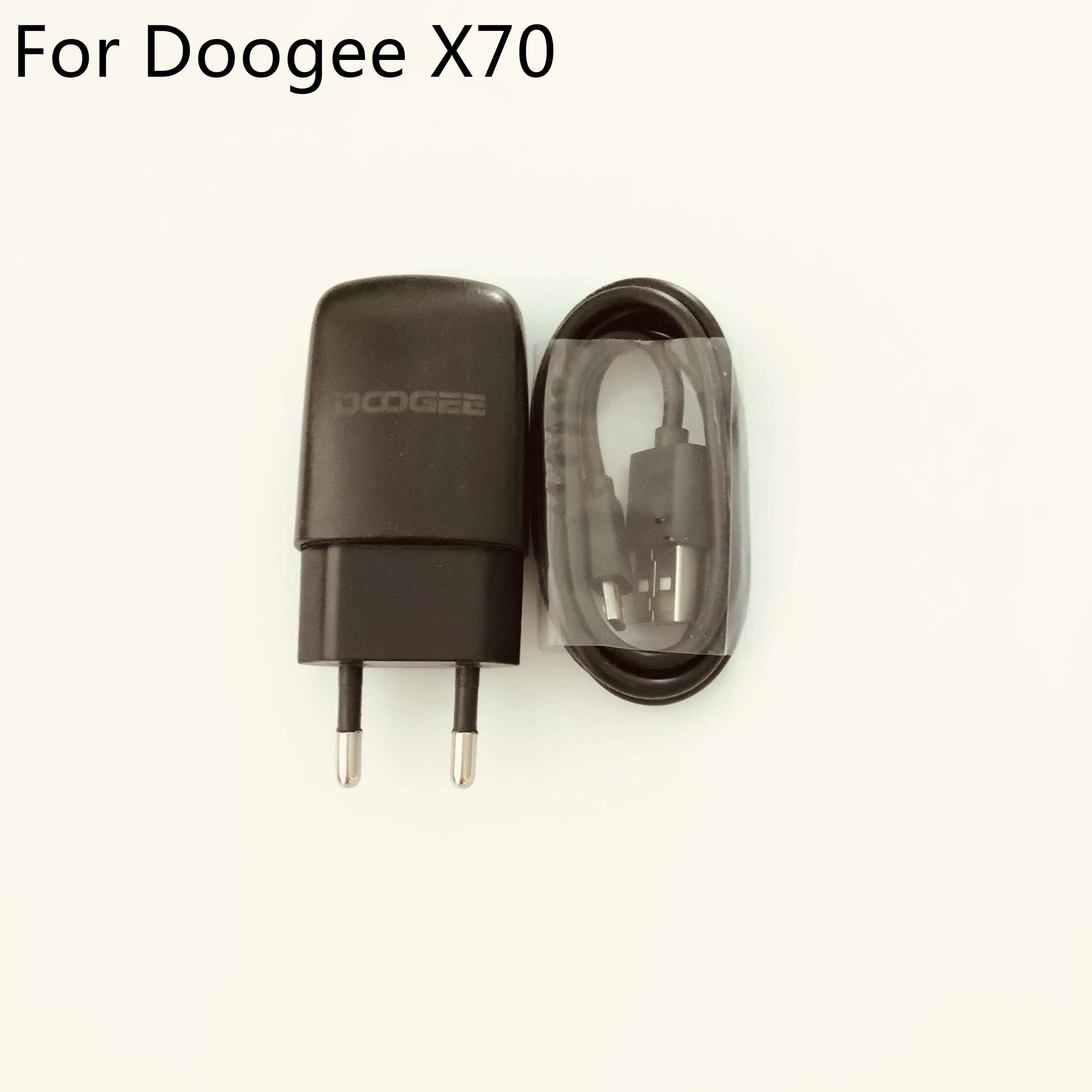 New Travel Charger + USB Cable USB Line For DOOGEE X70 MTK6580 Quad Core 5.50” 1132 x 540 Smartphone