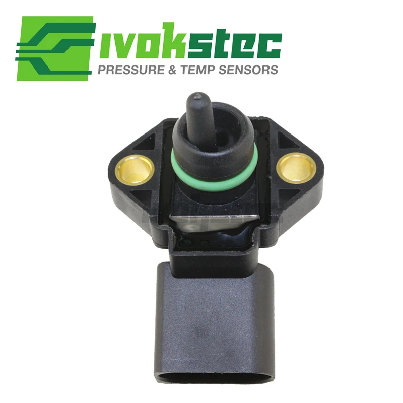 3 Bar Intake Air Manifold Turbo Boost Pressure MAP Sensor Sender For Seat Alhambra Leon Toledo II 1.9 TDi 0281002394 038906051A