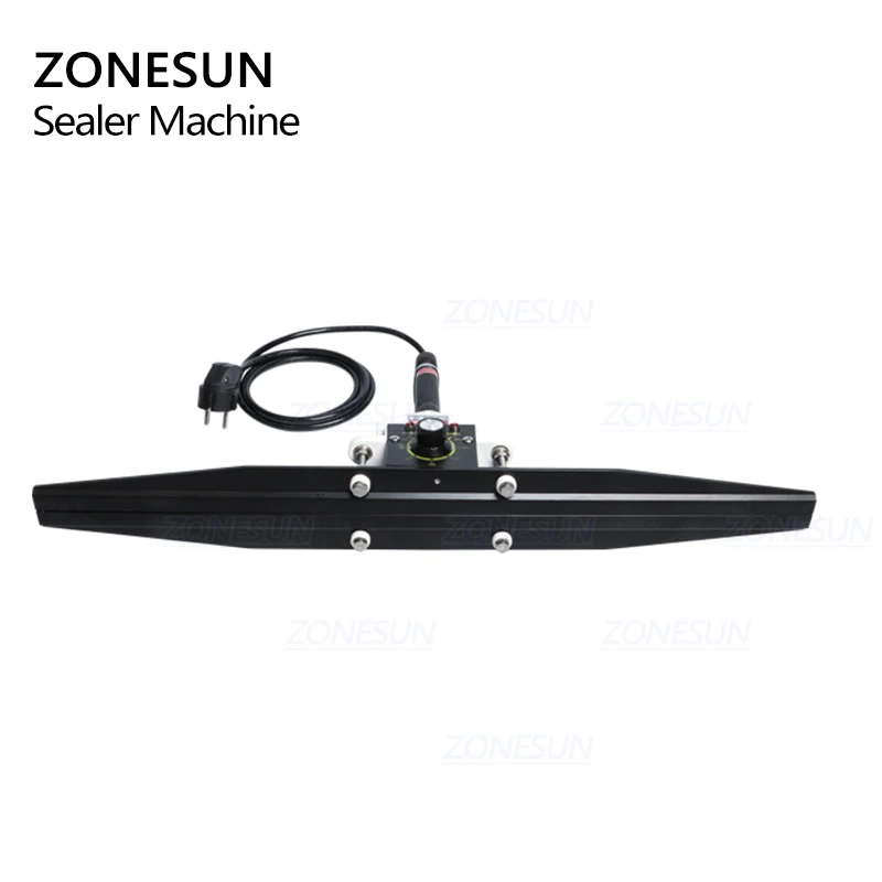 ZONESUN-calore Diretto Pinze impulso di tenuta della macchina portatile elettrico foglio di Alluminio composito kraft carta da imballaggio sigillante packer