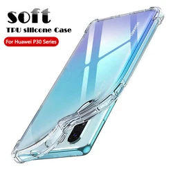 covers phone silicone case for huawei P40 pro P30 P20 lite luxury bumper mobile phone accessories fitted coque shockproof cases